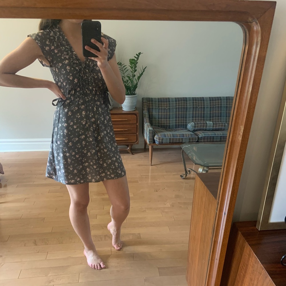 Floral mini dress